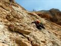 uste en dessous du  crux en 6b