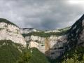 Au centre, la sublime cascade du Bournillon