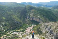 Retour par la crète du Quiquillon et la ligne des 3 rappels du Grand Jardin