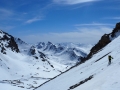 Arrivée au col de la Portiolette