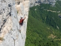 La superbe 5ème longueur en 5c/6a