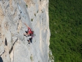 La superbe 5ème longueur en 5c/6a