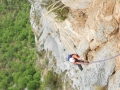 Dernière longueur de la Grotte