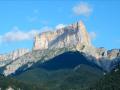 La face sud-est du Mont-Aiguille