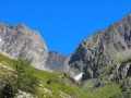 Le Col de la Muzelle au centre