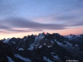 Lever de soleil sur les Ecrins