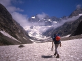 Montée au refuge du Promontoire