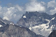 La Meije et ses arêtes