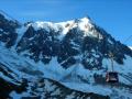 La benne de l'Aiguille du Midi