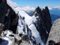 Au centre, le glacier suspendu du Plan