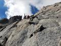 Descente en rive gauche du couloir Spencer