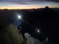 Arrivée au col du Diable à 5h