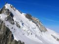 Le Mont-Maudit et ses pentes de neige souvent plaquées...