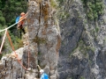 Courte descente en moulinette