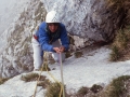 02354 - escalade à Chamechaude - avril 83