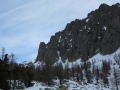 Vallon des Erps avec les rochers du Pélago