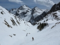 Descente par le vallon Sangué