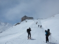 Arrivée au refuge Bella Vista (2845m)