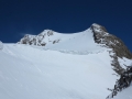Le sommet depuis le Hintereisjoch (3471m)