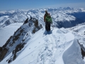 L'arête sommitale du Weisskugel (3739m)