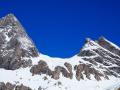 Le Col des Aiguilles d'Arves entre la Centrale et la Tête de Chat ou Septentrionale