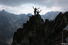 Au sommet de l'Arête