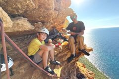 L'escalade çà creuse : 2ème pause casse-croute !