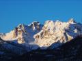 Le ciel et les montagnes du Briançonnais, la journée s'annonce belle 