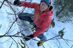 Séquence "sanglier" pour Pierre-Henri en arrivant au relais !
