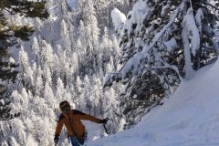 A la sortie de la deuxième longueur