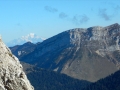 Le Mont-Blanc et la Dent de Crolles