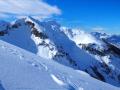 L'Aiguille d'Ancelle depuis la crête de la Bonaparré