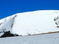 Départ de la Chaud (St-Honoré 1500) face au large versant sud du Pérolier