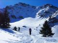 Sous la face nord du Grand Colon