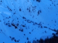 Regardez bien ,on aperçoit le refuge du Tourond