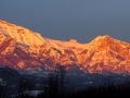 Sur la route du retour, de gauche à droite : Soleil Boeuf, la Prouveyrat loin derrière et le Palastre