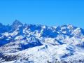 Le Massif des Écrins en toile de fond