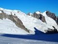 De l'Aiguille du Midi aux Aiguilles de Chamonix