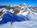 Au dessus du col de Rouannette