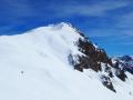 Toujours depuis le Col de la Trancoulette, la Crête du Dos d’Âne de Passaga qui mène à la Croix d'Aquila