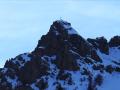 La Croix d'Aquila bien visible depuis les Combes