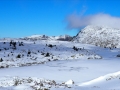 Le Lac Fourchu sous la neige
