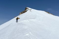 Le sommet de l'Arpelin