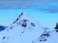 Au centre : l'Aiguille ou le Haut Bouffet et à droite la Crête des Aiguilles