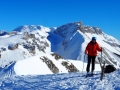 Dans l'axe de la Combe de la Cluse