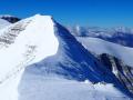 L'arête qui mène au point coté 2089m