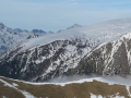 La large et longue croupe neigeuse, c'est la rando classique du lac de la Courbe