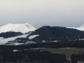 Au retour une belle lumière sur le Jocou et le Mont Barral dans le Vercors