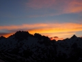 Depuis le Col de la Croix de Fer , 21h18 : il est l'heure d'aller se coucher...