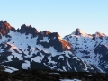 Les Aiguilles de l'Argentière au centre